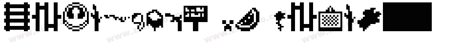 Minecraft AE Pixel字体转换